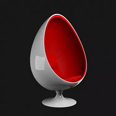 Modern Eero Aarnio Egg Chair 3D model image 1 