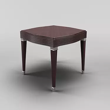 Fratelli Barri MESTRE Cherry Side Table: Elegance in a Compact Design! 3D model image 1 