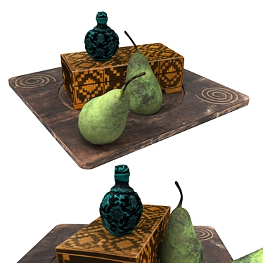 Ethnic Decor Set - Polys 102130 3D model image 1 