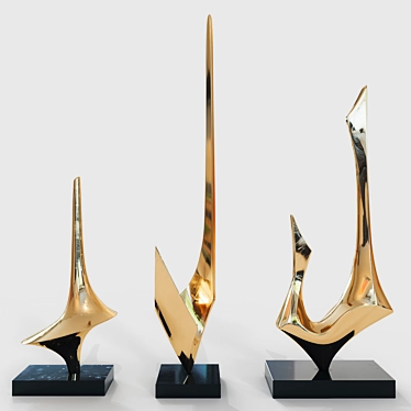 Denis Mitchell Sculpture Set 3: 3dsMax, OBJ, FBX, TEXTURE, RENDERS 3D model image 1 