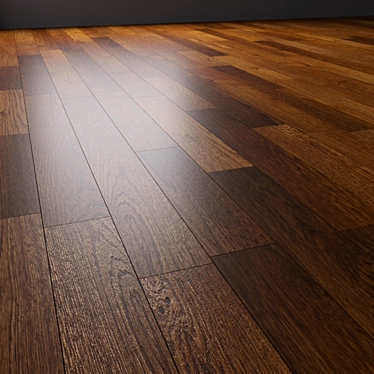 Hardy Walnut Engineering Parquet 3D model image 1 