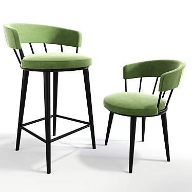 Elevate your Seating with Meru 3D model image 1 