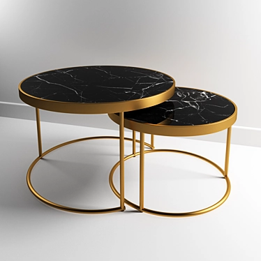 ZARA Home Coffee Table: Modern Design 3D model image 1 