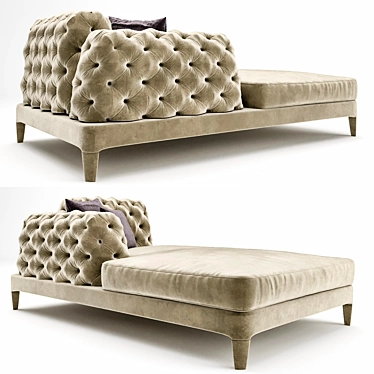 Elegant CTS Elliot Daybed: Stylish Comfort 3D model image 1 