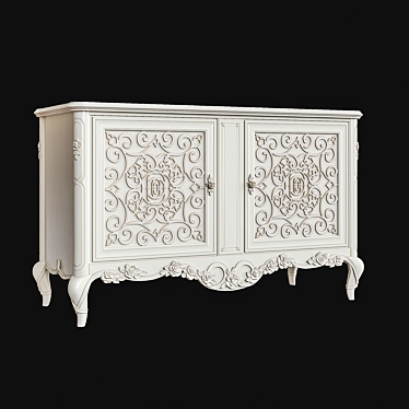 Elegant Stella del Mobile Dresser 3D model image 1 
