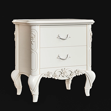 Stella Bedside Table CR.142 3D model image 1 