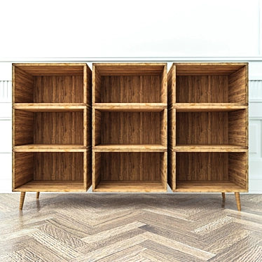 Bookcase Maroon