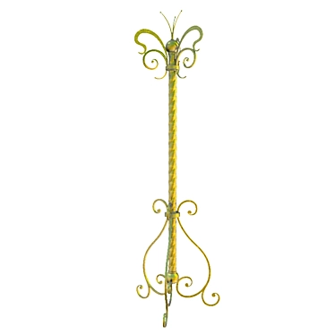 Forged Hanging Floor Stand 3D model image 1 