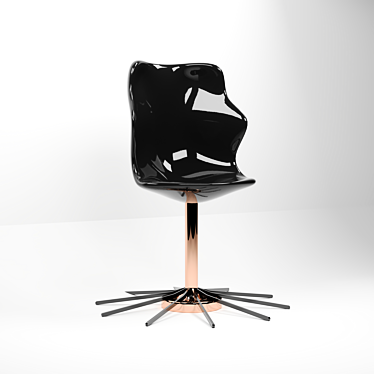 Sleek & Stylish Modern Chair 3D model image 1 