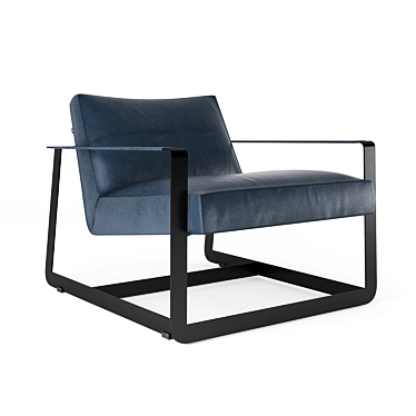 Poliform Gaston Armchair: Timeless Elegance 3D model image 1 