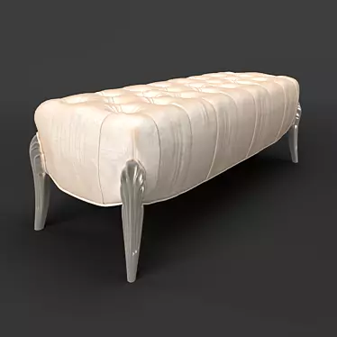 ROMA Velvet Bench - Fratelli Barri 3D model image 1 