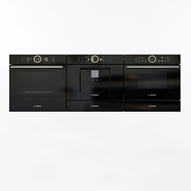 Bosch 3-in-1 Built-in Oven  3D model image 1 