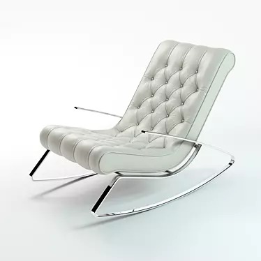 2016 Rocking Chair: Sleek Design & Superior Comfort 3D model image 1 