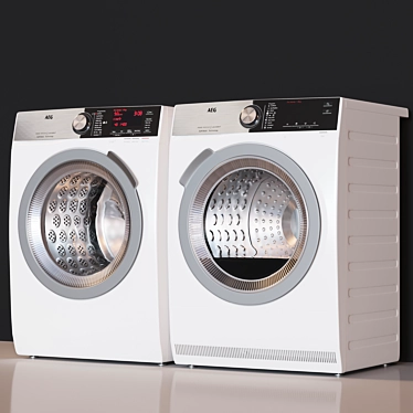 Ultimate Washing and Drying Machine 3D model image 1 