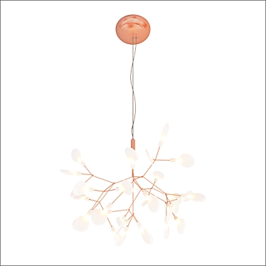 Modern Moooi Heracleum D50 Pendant 3D model image 1 