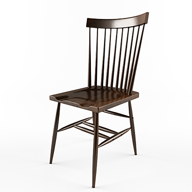 Stylish Carson Chair: Comfort Meets Elegance! 3D model image 1 