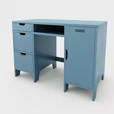 Asper Children's Writing Desk 3D model image 1 