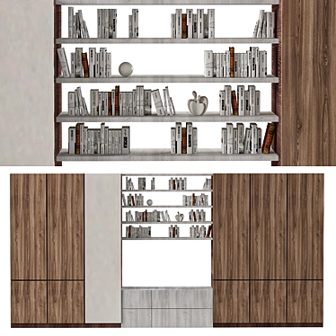 Stylish Storage Solution: Poliform Wardrobe+№002 3D model image 1 