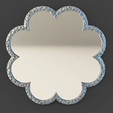 Elegant Rimini Mirror by Fratelli Barri 3D model image 1 