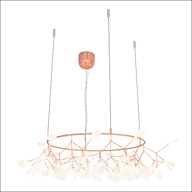 Moooi Heracleum D60 C: Modern Lighting Fixture 3D model image 1 