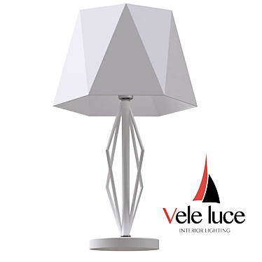 Italian Charm and Elegance: Vele Luce Si Table Lamp 3D model image 1 