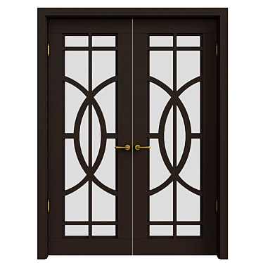 Elegant Entry Door: Classic Design 3D model image 1 