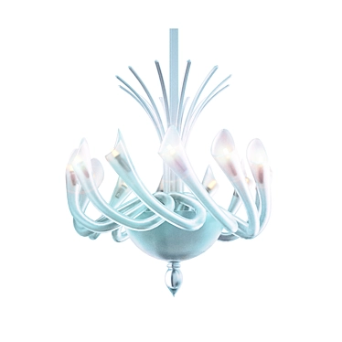 Modern Spanish Chandelier - 67cm Height, 72cm Diameter 3D model image 1 