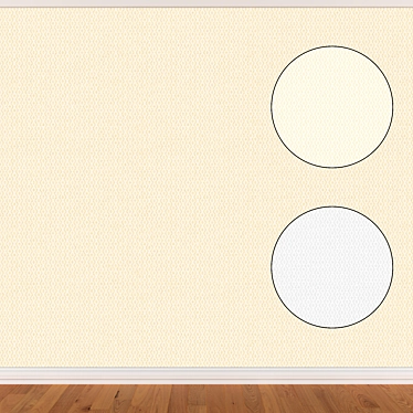 Seamless Wallpapers Set - 3 Colors 3D model image 1 