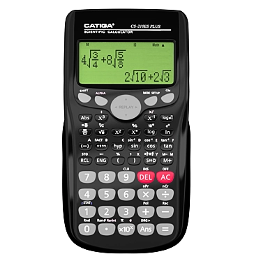 Class Scientific Calculator: 249 Functions, 12 Digits 3D model image 1 