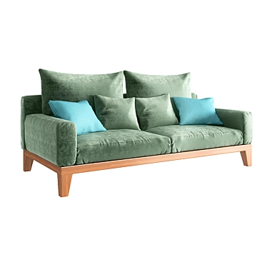 Pufetto Antonio - Stylish Sofa for Ultimate Comfort 3D model image 1 