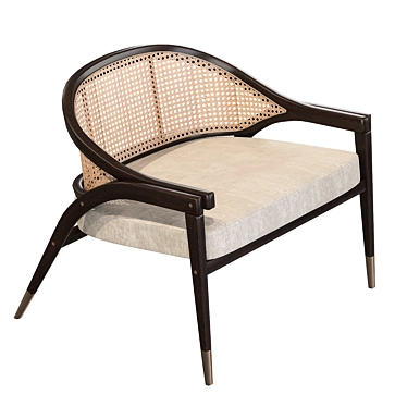 Elegant Wormley Lounge Armchair 3D model image 1 