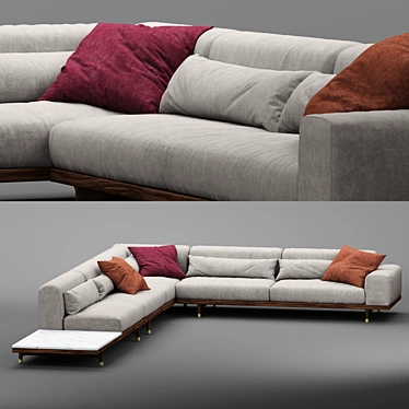 Versatile Modular Sofa: Porada ARGO 3D model image 1 