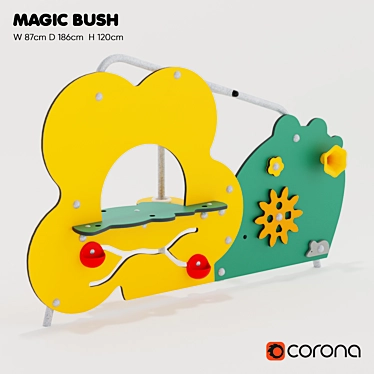 Enchanted Magic Bush Playground Equipment 3D model image 1 