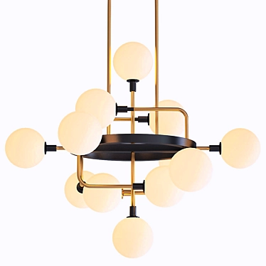 Viaggio Chandelier: Illuminating Elegance 3D model image 1 