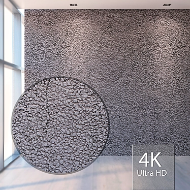  High-Detail Seamless Rock Texture 3D model image 1 