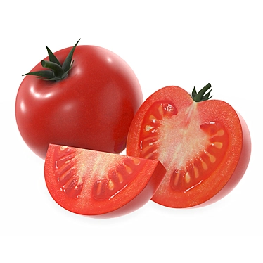 3D Tomato Model | PBR Textures 3D model image 1 