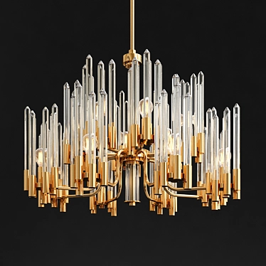 Modern crystal chandelier