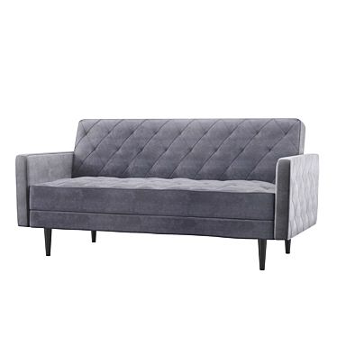 Cozy Modern Sofa 3D model image 1 