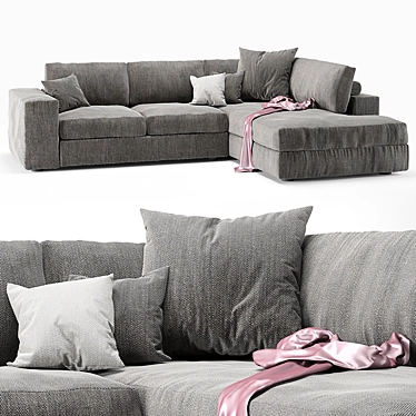 Alberta Salotti Summer Sofa Collection 3D model image 1 