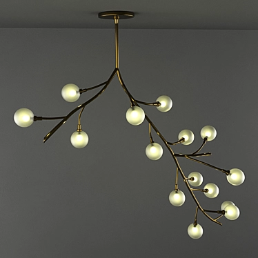 Elegant Illumination: Chandelier Dr Light 3D model image 1 
