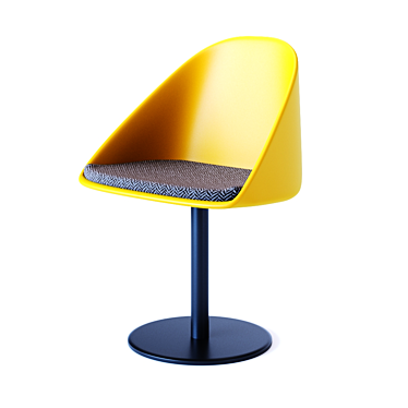 Modernistic Bar Chair 3D model image 1 