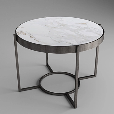Minimalist Side Table 3D model image 1 