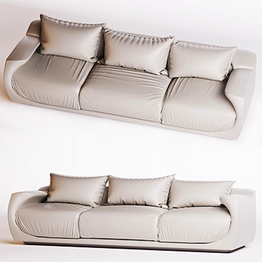 Elegant GIORGETTI Sofa: Ultimate Comfort & Style 3D model image 1 