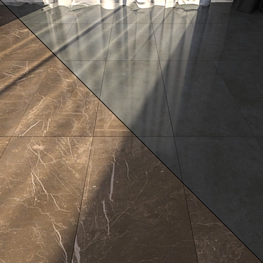 Elegant Marble Floors: HD Texture Set 3D model image 1 