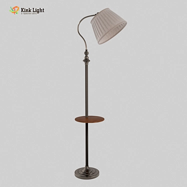 Havana Bronze Floor Lamp 3D model image 1 