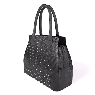 Elegant CHANEL Handbag 3D model image 1 
