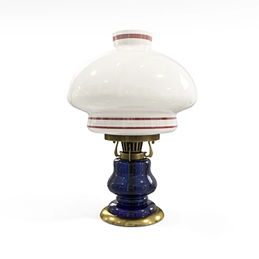 Sleek Bronze Table Lamp 3D model image 1 