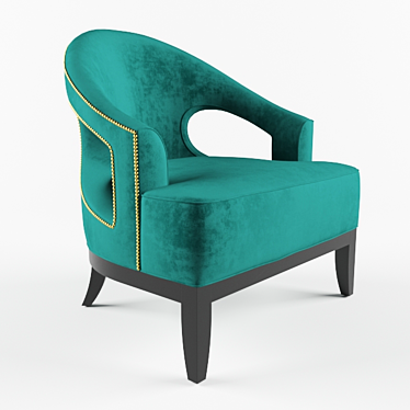 Stylish Saffron Chair | Littlefair London 3D model image 1 