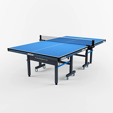 Foldable Tennis Table Ping Pong 3D model image 1 