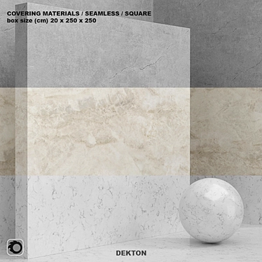 Seamless Stone Surfaces - Cosentino Dekton Set 3D model image 1 